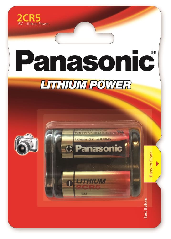 Batterie 2CR5 6V/1.3Ah Panasonic 9000019692 Bild Nr. 1