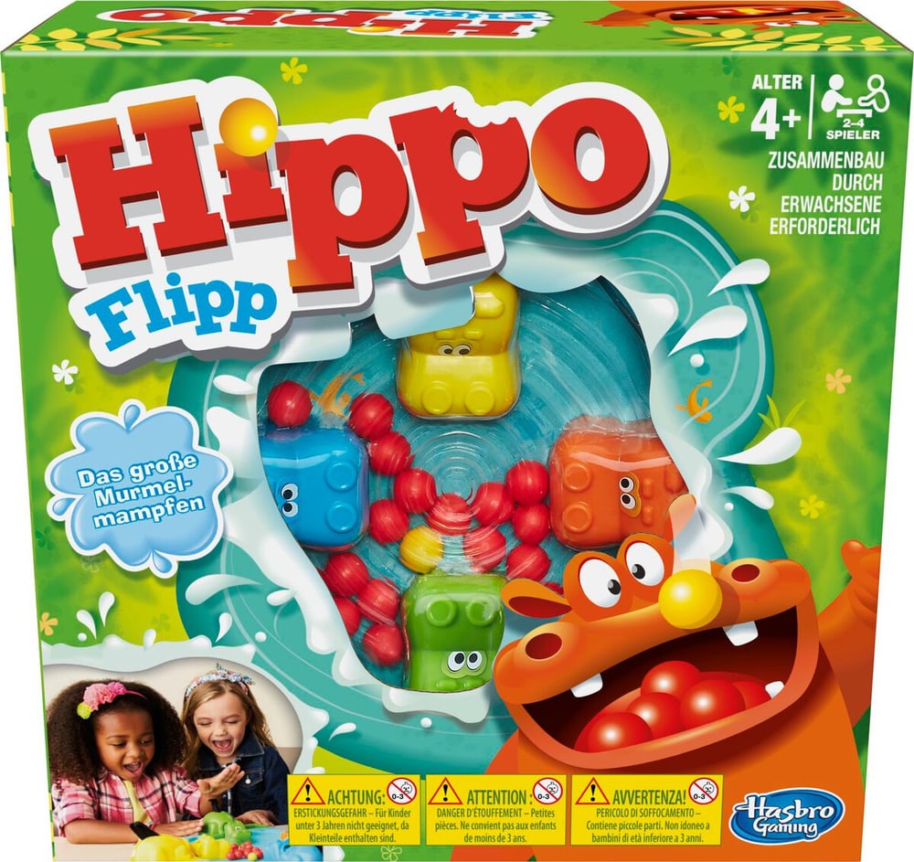 Hippo Flipp Jeux éducatifs Hasbro Gaming 749042300100 Couleur neutre Langue Allmend Photo no. 1