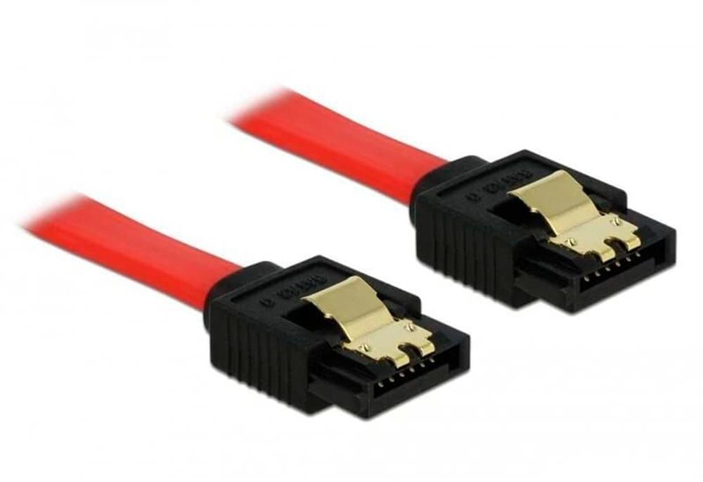 SATA3-Kabel rot, Clip, 20 cm Datenkabel intern DeLock 785302405476 Bild Nr. 1