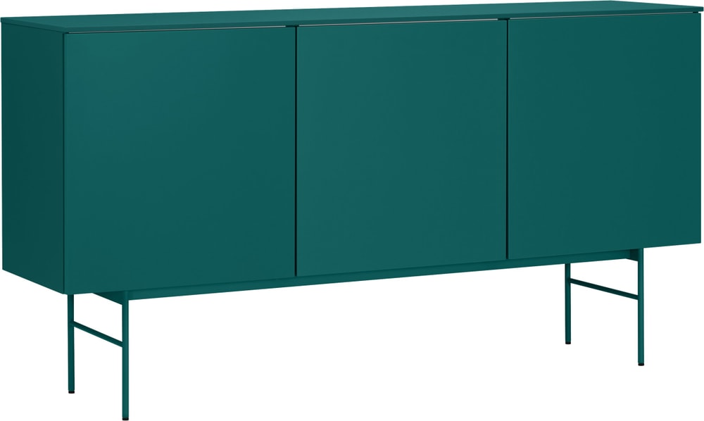 TILL Sideboard TILL Sideboard 400853900000 Dimensioni L: 168.0 cm x P: 41.0 cm x A: 88.8 cm Colore Petrolio N. figura 1