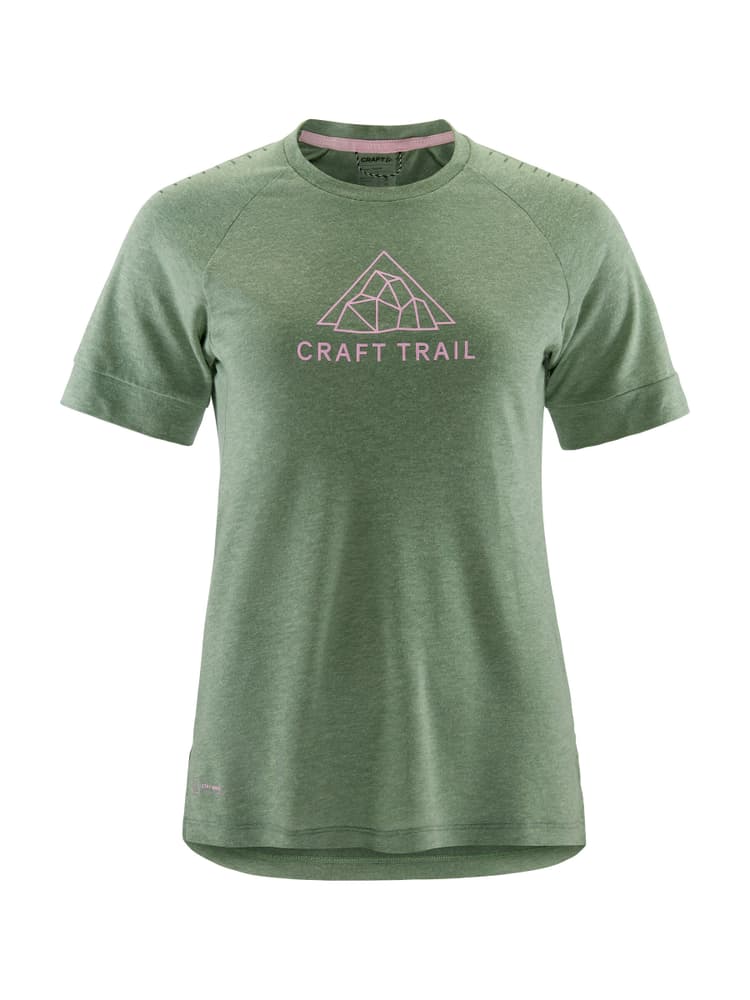 PRO TRAIL WOOL SS TEE W T-shirt Craft 470762600485 Taille M Couleur menthe Photo no. 1