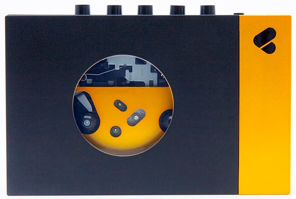 Amy Limited Edition – black/yellow Kassettenspieler we are rewind 785302426062 Bild Nr. 1