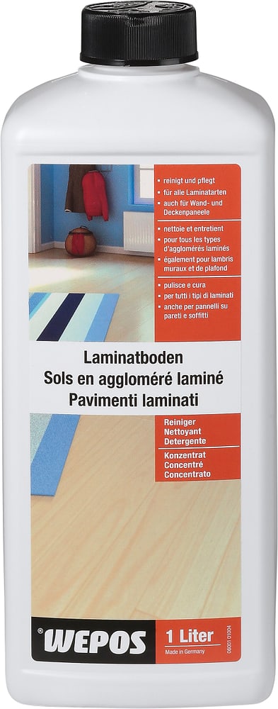 Detergente concentrato per pavimenti in laminato, Detergenti per la casa e detergenti per i sanitari Wepos 661449700000 N. figura 1
