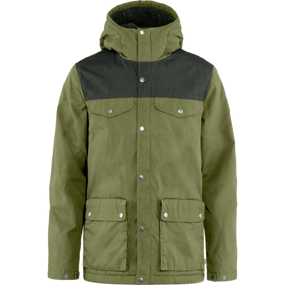 Greenland Winter Jacket M giacca invernale Fjällräven 468400900564 Taglie L Colore khaki N. figura 1