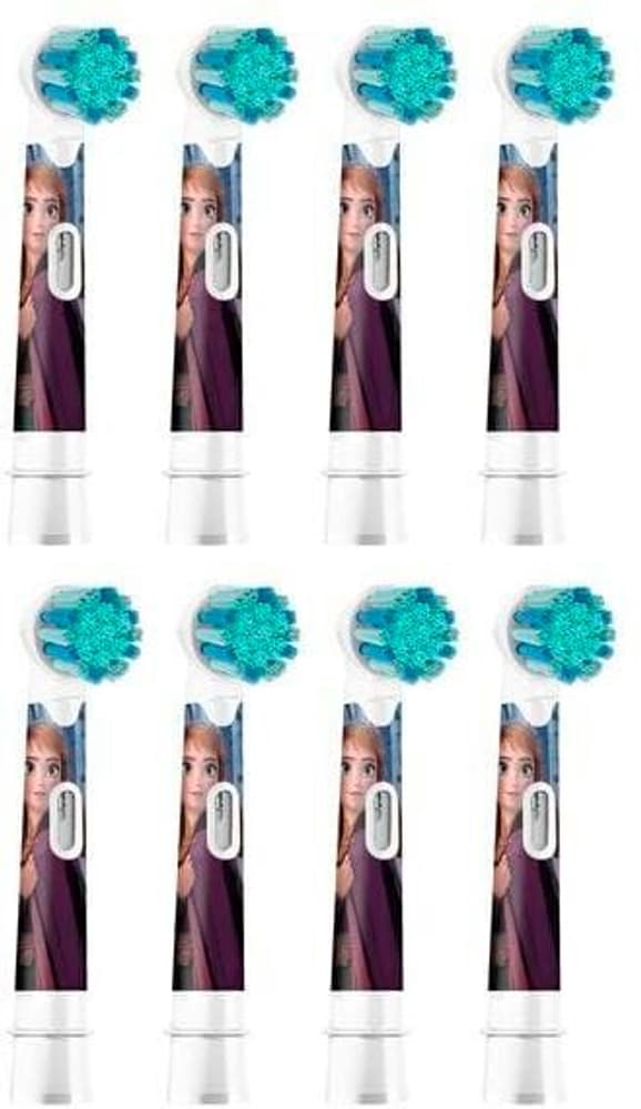 Kids Frozen, 8 Pezzo Testina per spazzolino da denti Oral-B 785300182744 N. figura 1