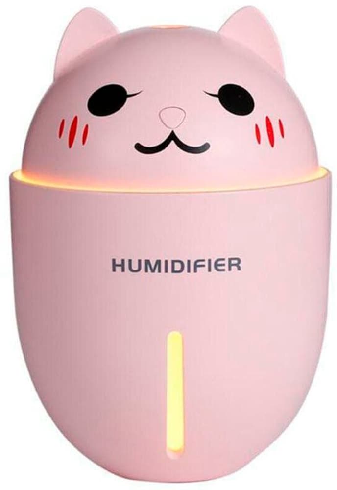 Mini-Luftbefeuchter Cat GO-WTY-P Pink Luftbefeuchter Linuo 785300178260 Bild Nr. 1