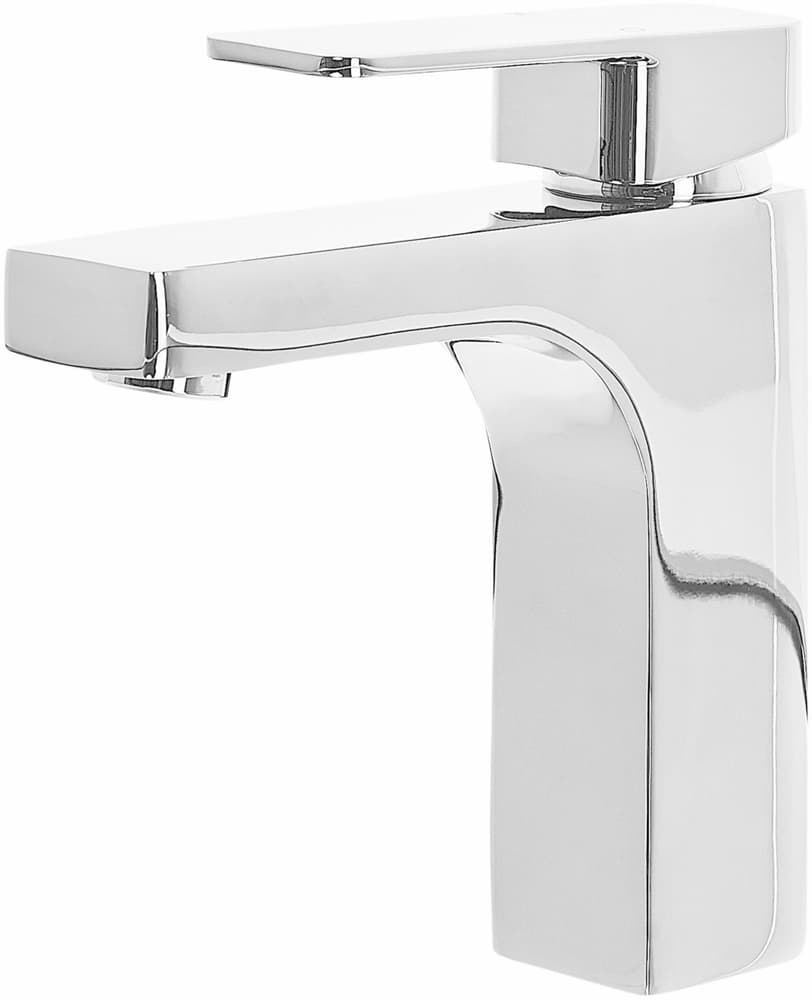 Rubinetto da lavabo color argento IRUPU Rubinetteria per lavandini Beliani 759218200000 N. figura 1