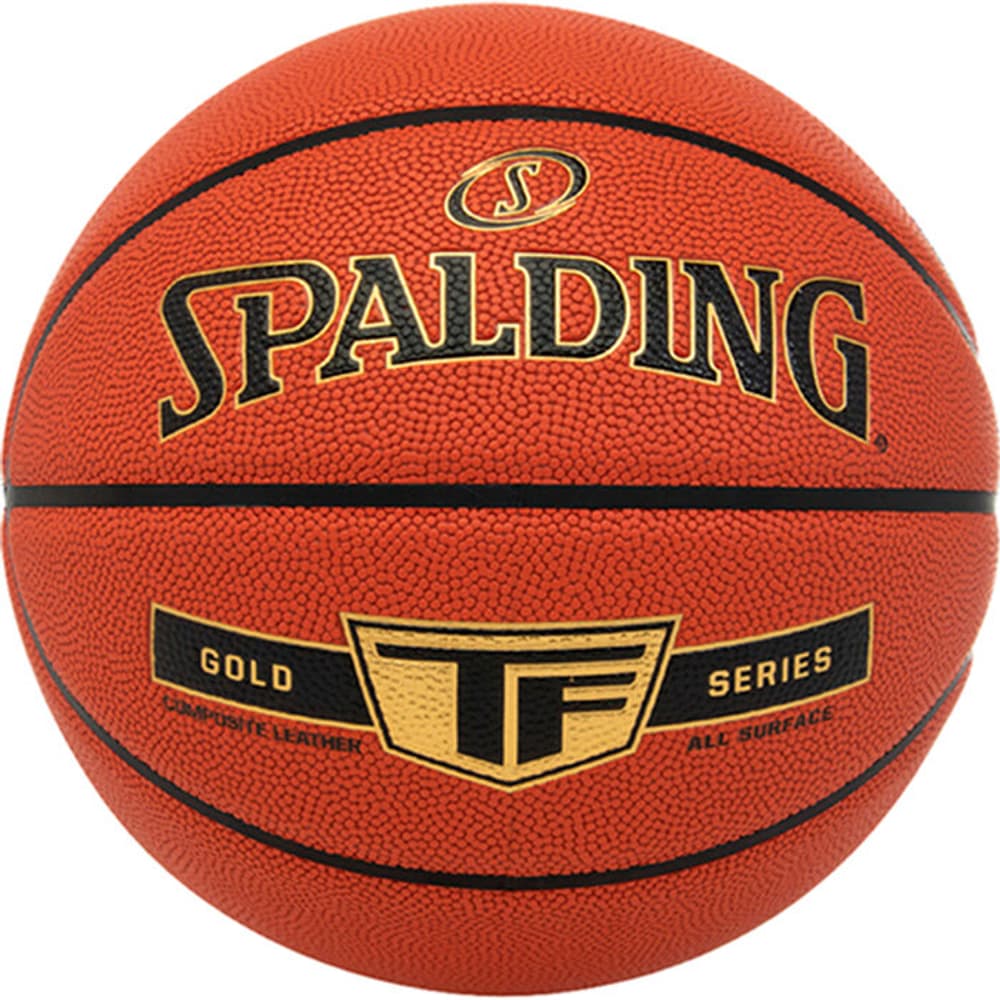 TF Gold Pallone da pallacanestro Spalding 472289000770 Taglie 7 Colore marrone N. figura 1