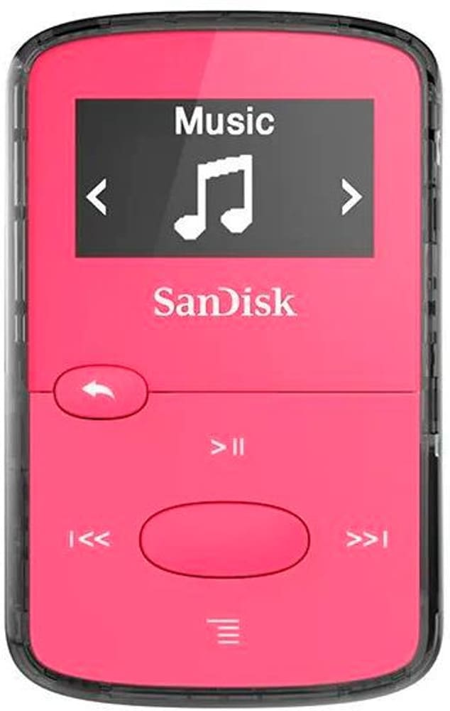 Jam Clip (8 GB, Pink) Lettore MP3 SanDisk 785300180886 N. figura 1