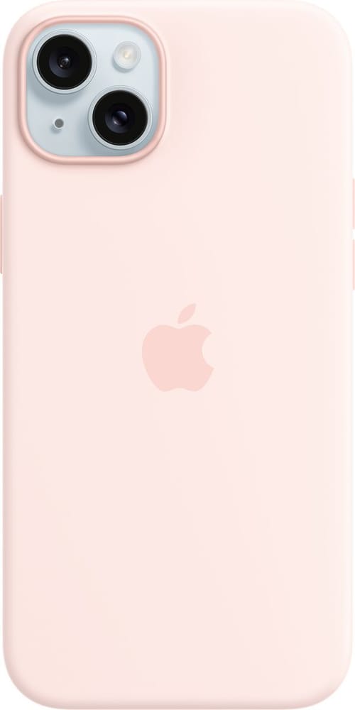 iPhone 15 Plus Silicone Case with MagSafe - Light Pink Smartphone Hülle Apple 785302407306 Bild Nr. 1