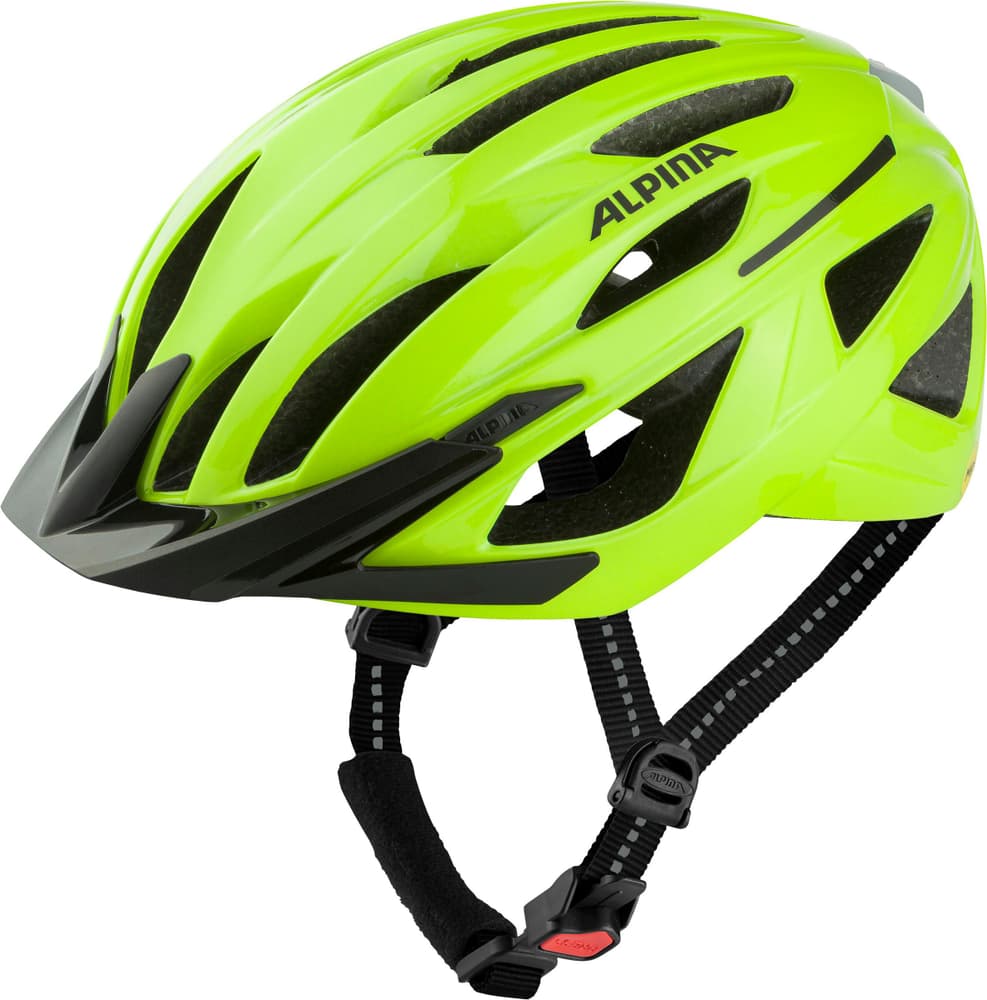 GENT MIPS Casco da bicicletta Alpina 469533851362 Taglie 51-56 Colore verde neon N. figura 1