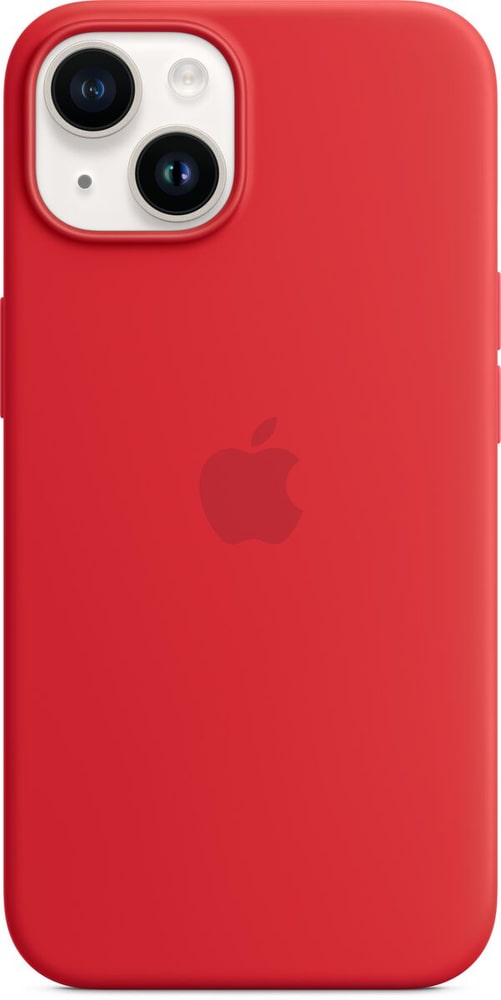 iPhone 14 Silicone Case with MagSafe - (PRODUCT)RED Cover smartphone Apple 785300169196 N. figura 1