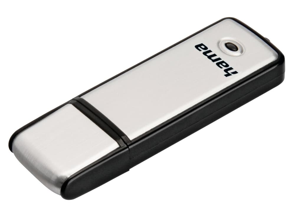 Fancy USB 2.0, 16 GB, 10 MB/s, Schwarz/Silber USB Stick Hama 785300172587 Bild Nr. 1