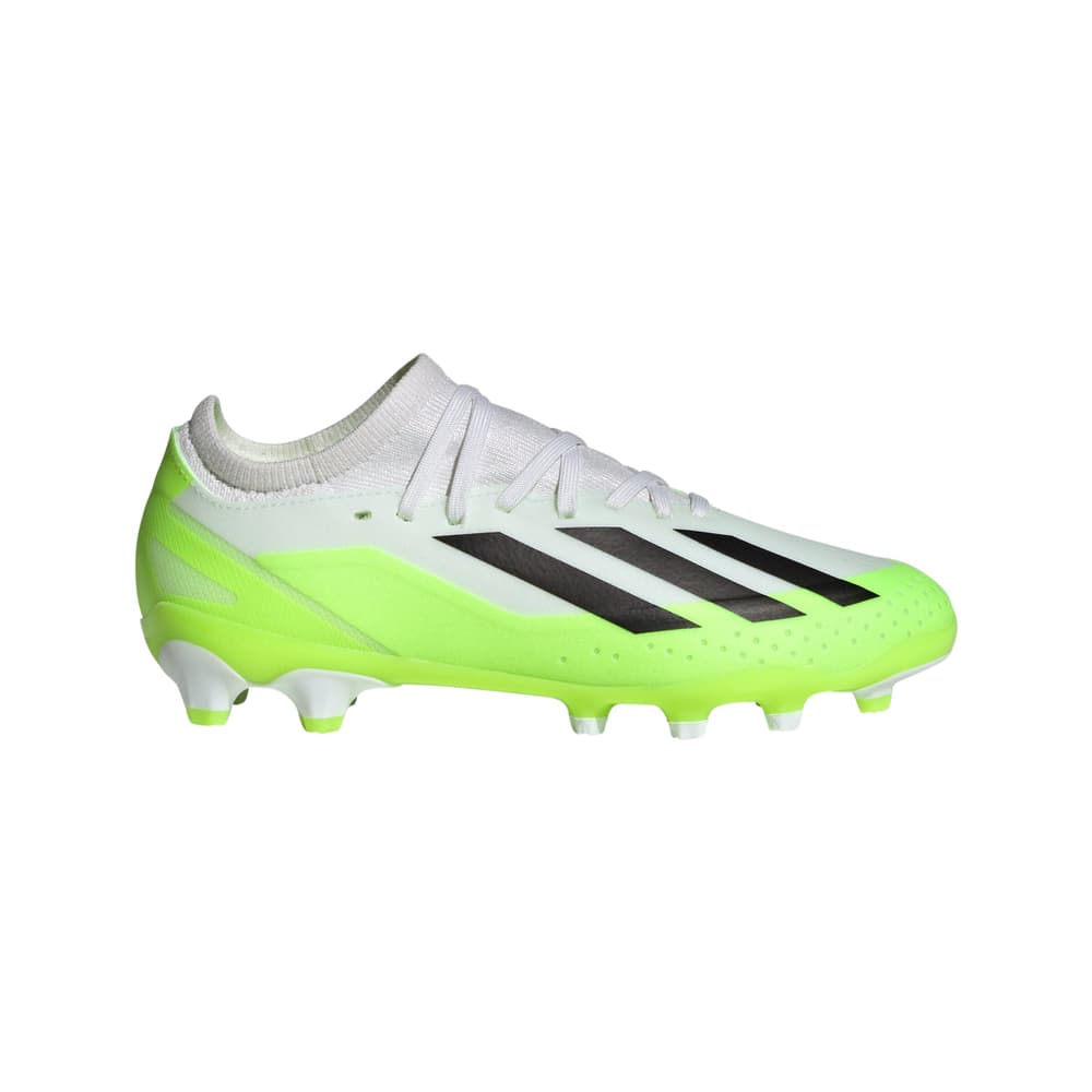 X CRAZYFAST.3 MG Chaussures de football Adidas 465943736010 Taille 36 Couleur blanc Photo no. 1