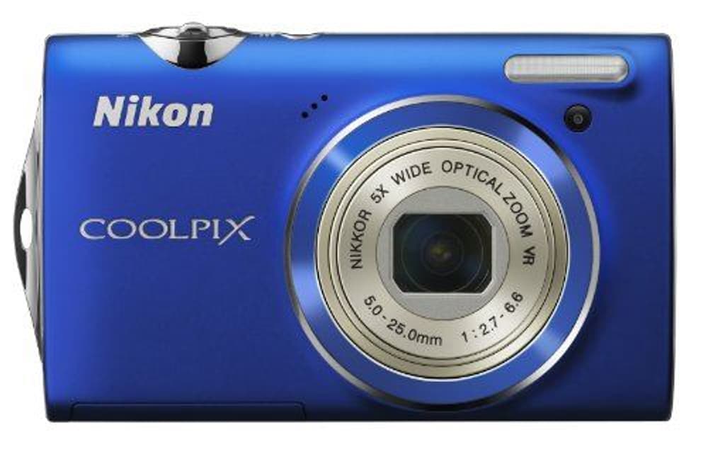 Nikon Coolpix S5100 Blau Kompaktkamera 95110000203413 Bild Nr. 1