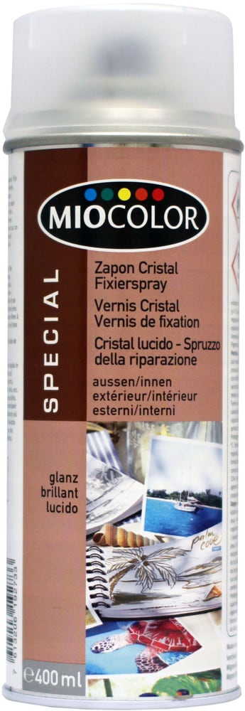 Zapon Cristal Spray de fixation mat Laque spéciale Miocolor 660830800000 Couleur Transparent Contenu 400.0 ml Photo no. 1