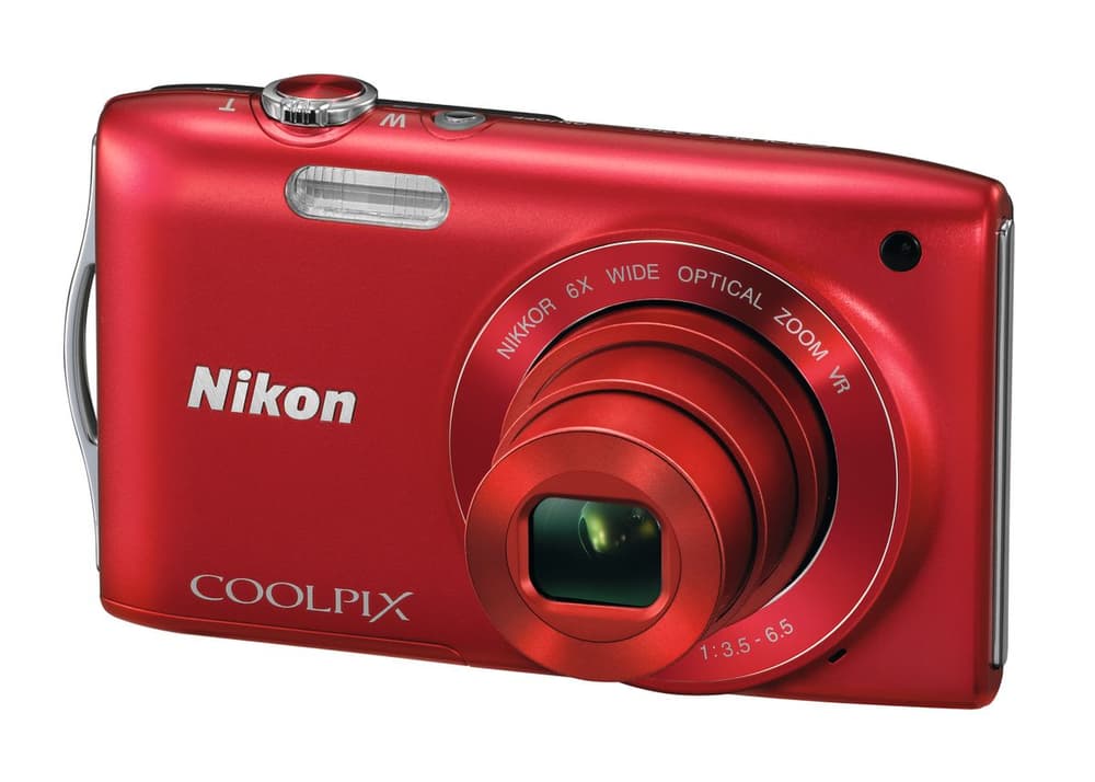 Coolpix S3300 rot Kompaktkamera Nikon 79336880000012 Bild Nr. 1