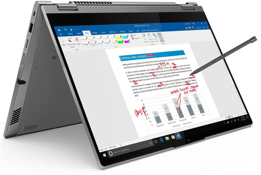 ThinkBook 14s Yoga Gen. 3, Intel i5, 16 GB, 512 GB Laptop convertibile Lenovo 785302406428 N. figura 1
