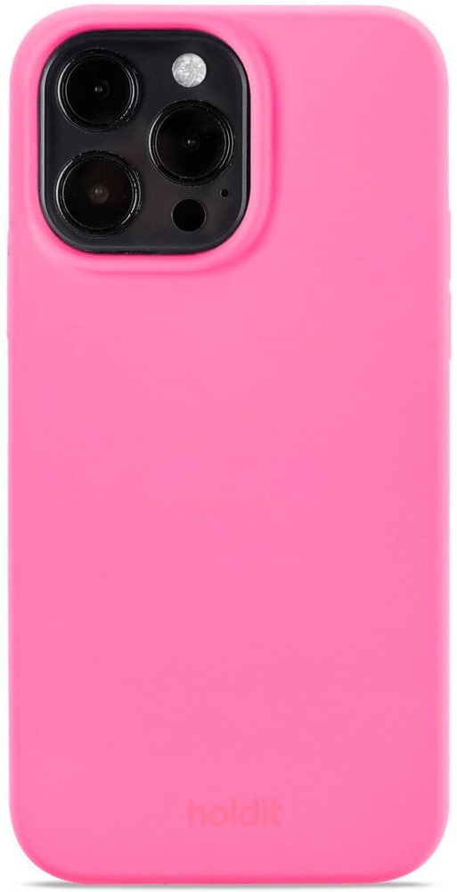 Silicone iPhone 15 Pro Max Pink Coque smartphone Holdit 785302427716 Photo no. 1