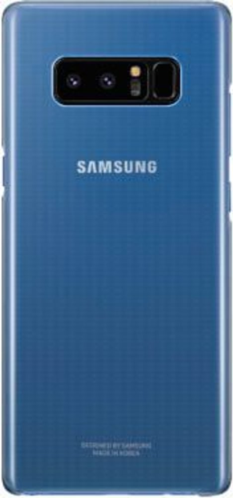 Note 8, CLEARcover blau Smartphone Hülle Samsung 785302422727 Bild Nr. 1