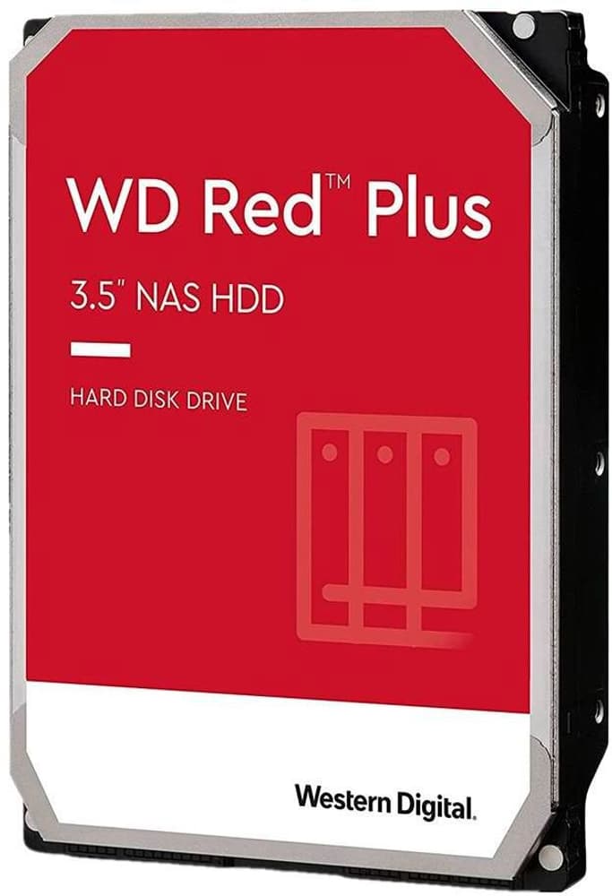 WD Red Plus NAS Hard Drive - 6TB - 3.5", SATA Interne Festplatte Western Digital 785300186706 Bild Nr. 1