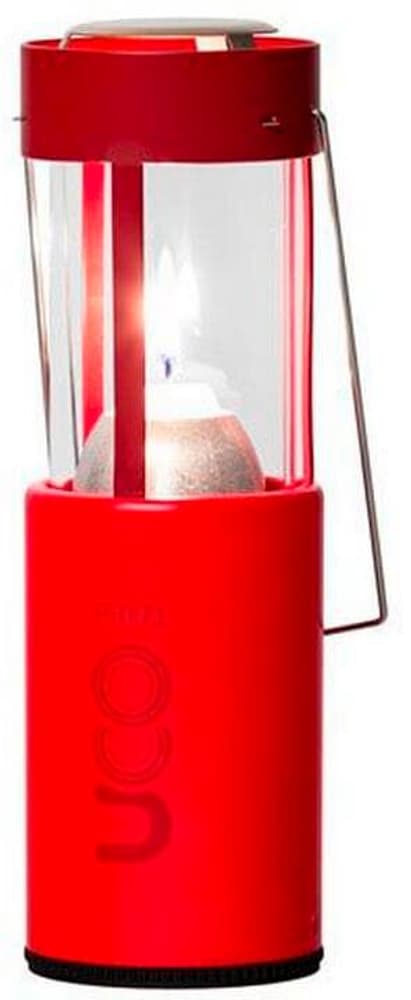 Lanterna a candela originale rossa Lampada da campeggio UCO 785302441144 N. figura 1