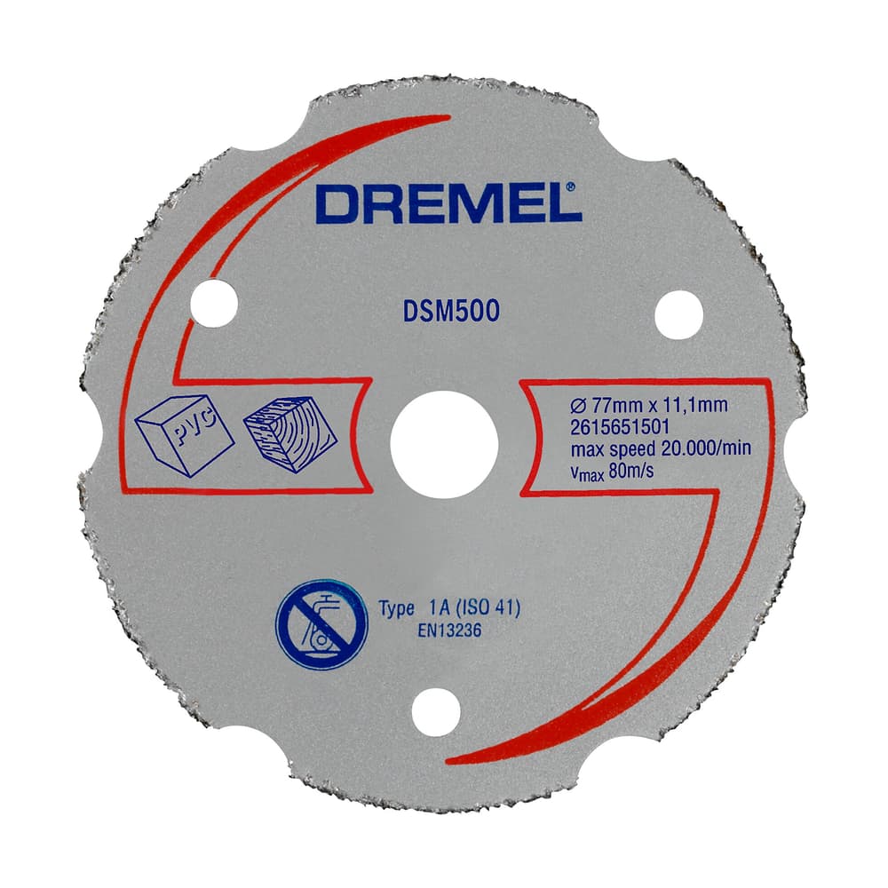 Disco da taglio in carbonio DSM500 Accessori per tagliare Dremel 616239800000 N. figura 1