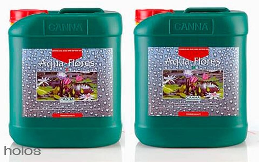 Aqua Flores A + B (2x10L) Fertilizzante liquido CANNA 669700104931 N. figura 1