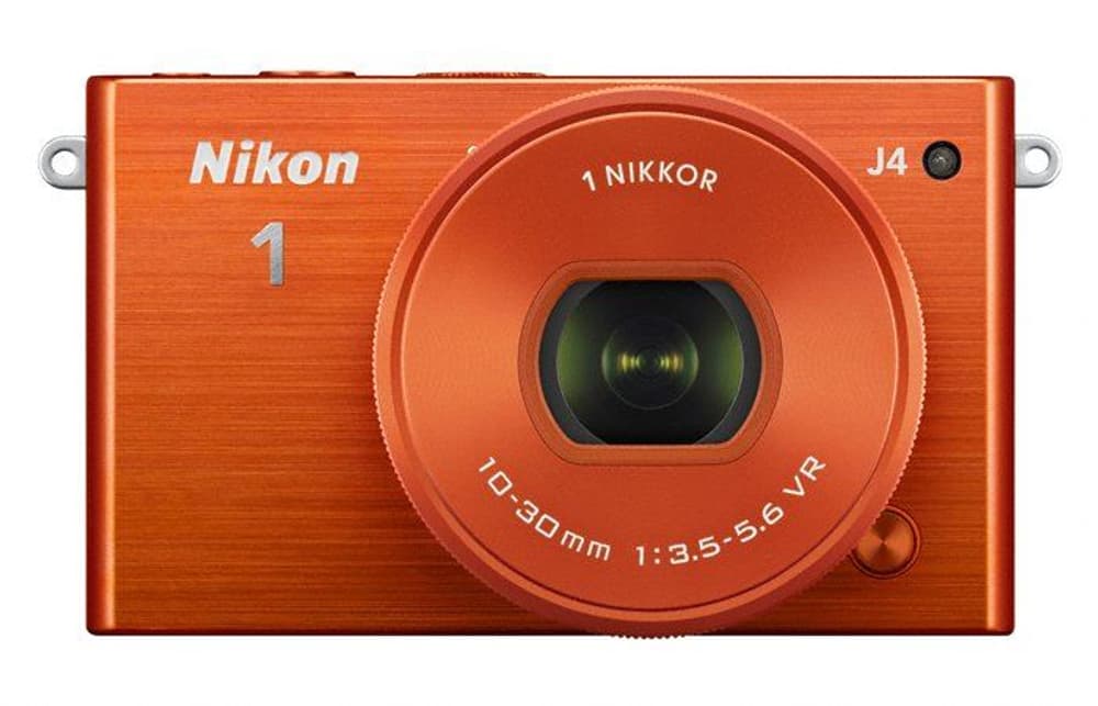 Nikon-1 J4 Kit VR, Orange Nikon 95110024839515 Bild Nr. 1