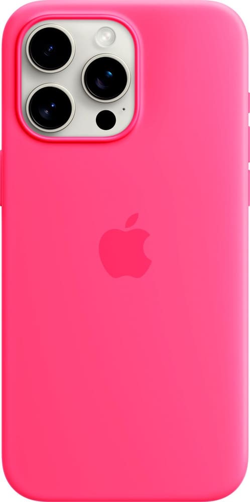 iPhone 15 Pro Max Silicone Case with MagSafe - Guava Smartphone Hülle Apple 785302407356 Bild Nr. 1