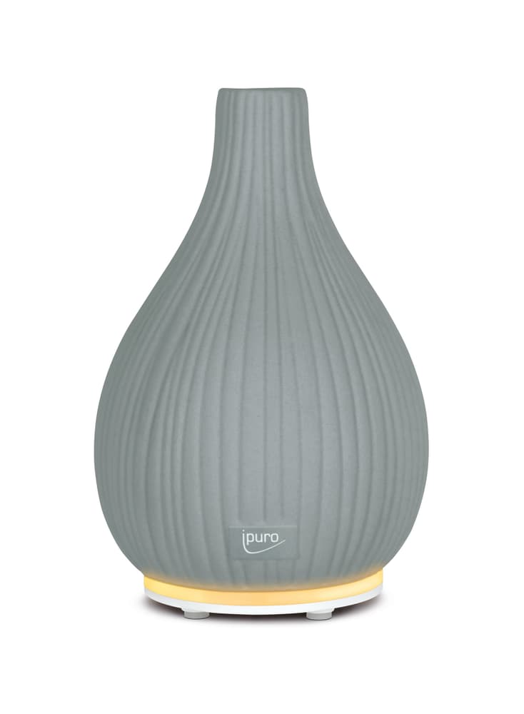 Air Sonic aroma vase grey Raumduft Ipuro 658178300000 Farbe Grau Grösse L: 17.5 x B: 17.5 cm x H: 23.0 cm Bild Nr. 1