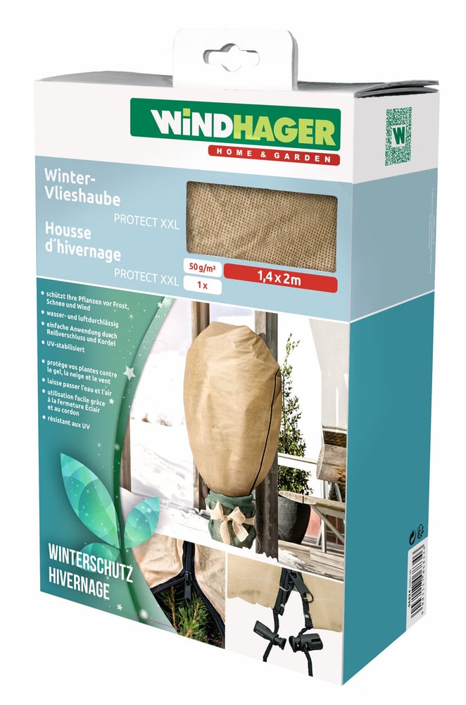 PROTECT 1.4 x 2 m Housse d'hivernage Windhager 631292900000 Photo no. 1