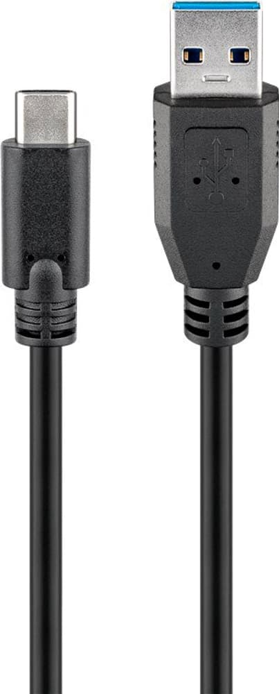 Câble USB 3.0 2m noir USB-Kabel Max Hauri 613315600000 Photo no. 1