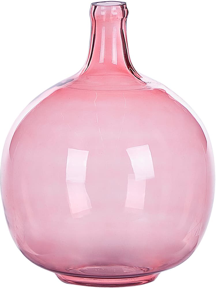 Vase en verre 31 cm rose CHAPPATHI Vase Beliani 604202500000 Photo no. 1