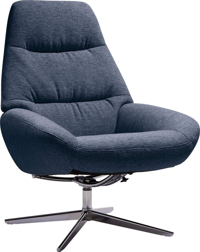 ARNOLD Sessel 402479407040 Grösse B: 78.0 cm x T: 89.0 cm x H: 106.0 cm Farbe Blau Bild Nr. 1