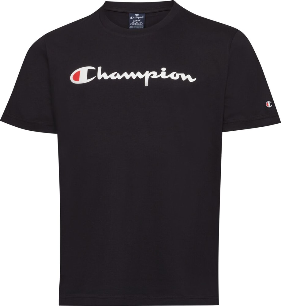 Crewneck Shirt T-shirt Champion 462427100520 Taglie L Colore nero N. figura 1