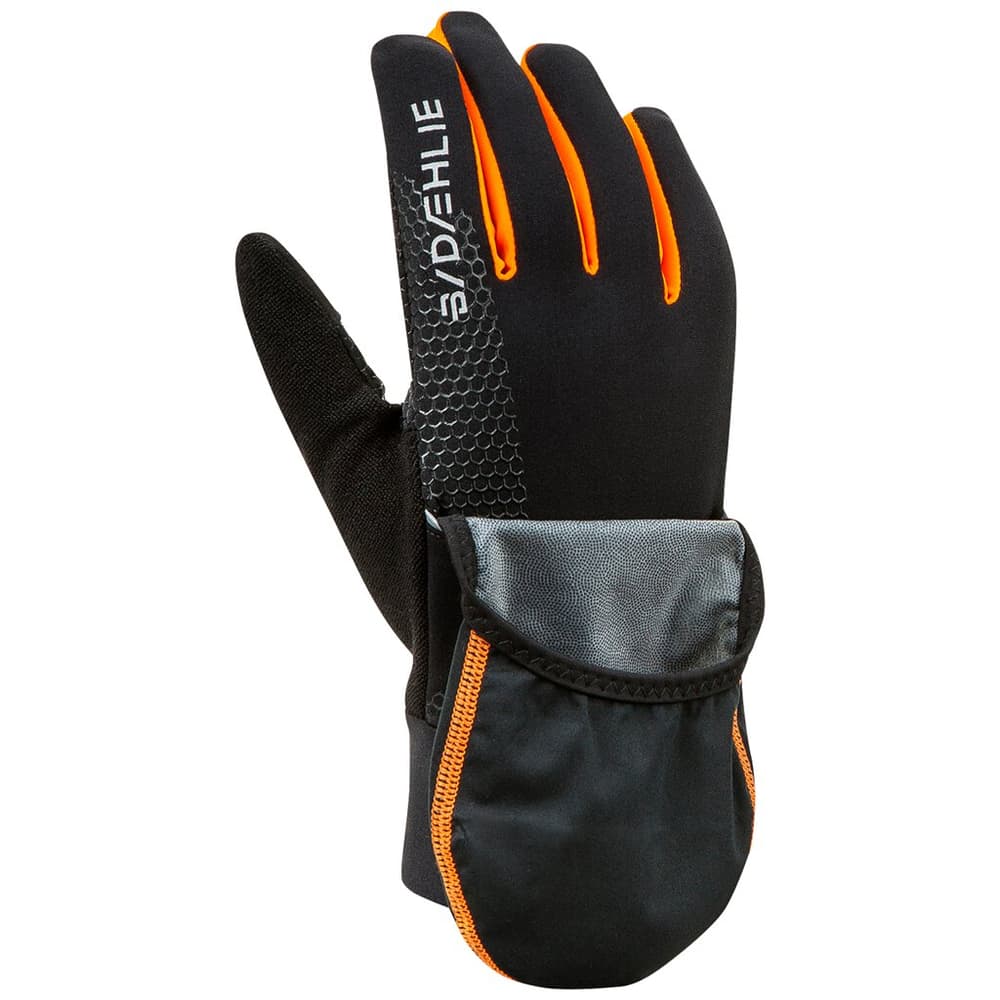 Glove Rush Guanti Daehlie 472470500620 Taglie XL Colore nero N. figura 1