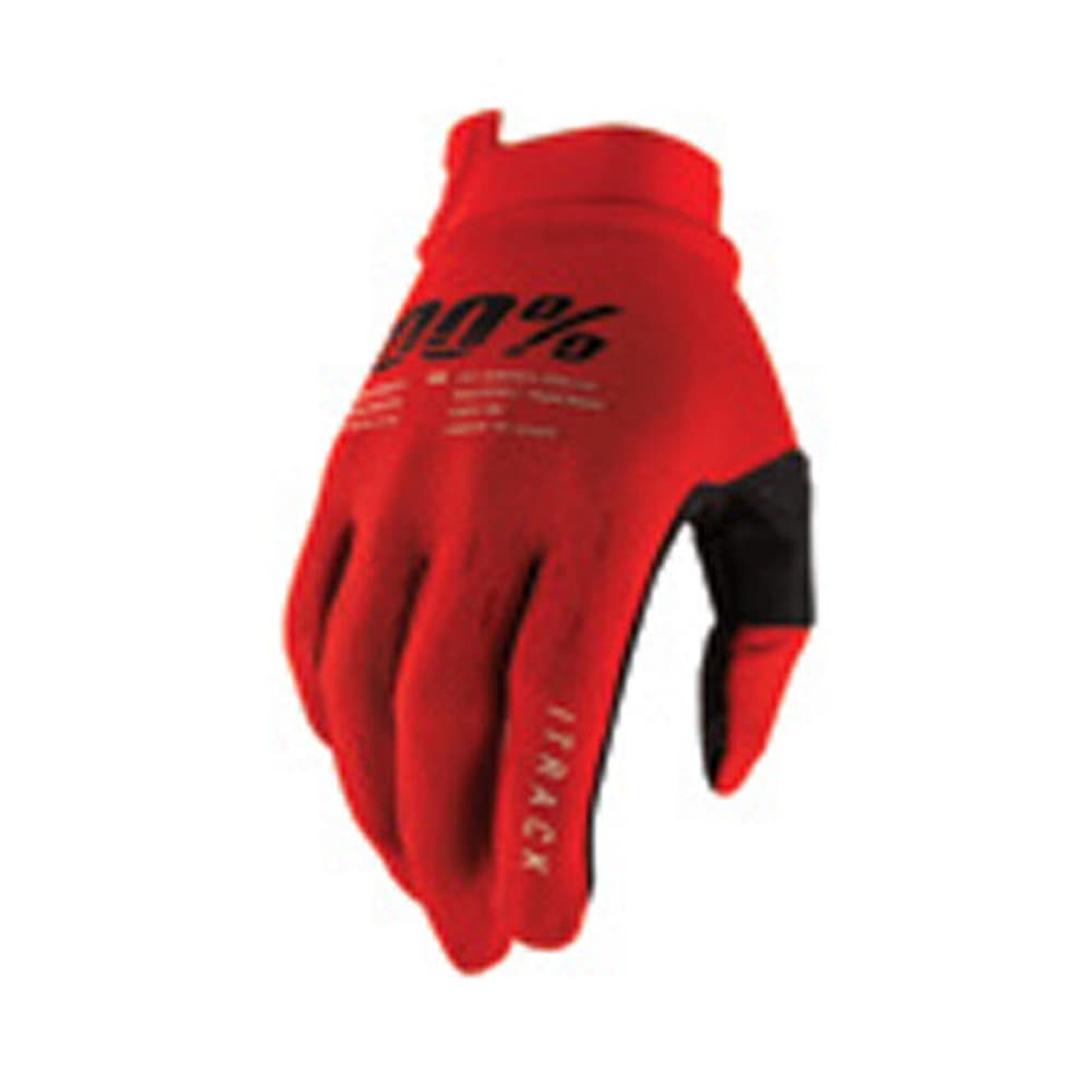 iTrack Bike-Handschuhe 100% 469464100630 Grösse XL Farbe rot Bild-Nr. 1