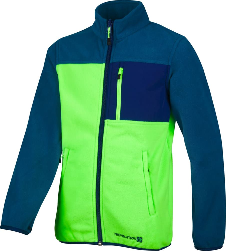 Giacca in pile Giacca in pile Trevolution 469308515262 Taglie 152 Colore verde neon N. figura 1