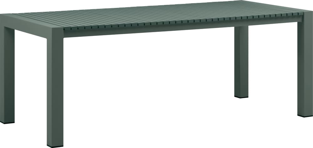 CADIZ Table au jardin CADIZ Table au jardin 408117500063 Dimensions L: 200.0 cm x P: 90.0 cm x H: 75.0 cm Couleur Jungle green Photo no. 1