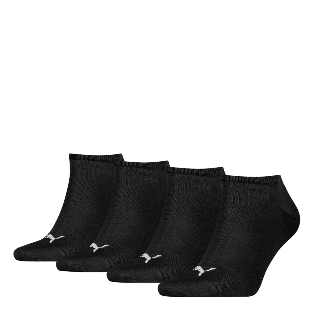 Puma Sneaker 4-er Pack Socken Puma 477111939320 Grösse 39-42 Farbe schwarz Bild-Nr. 1