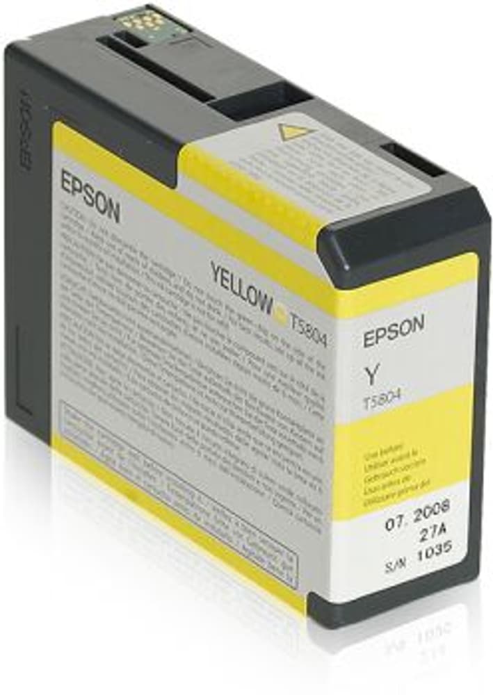 T5804 yellow Cartuccia d'inchiostro Epson 798282300000 N. figura 1