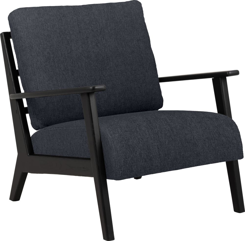 FAUSTO Sessel FAUSTO Sessel 403901307083 Grösse B: 83.0 cm x T: 75.0 cm x H: 80.0 cm Farbe Dunkelgrau Bild Nr. 1