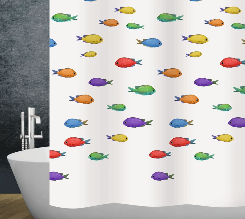 Tenda da doccia Aquatic 120 x 200 cm Tenda da doccia diaqua 674093500000 Colore Bianco Dimensioni 120x200 cm N. figura 1