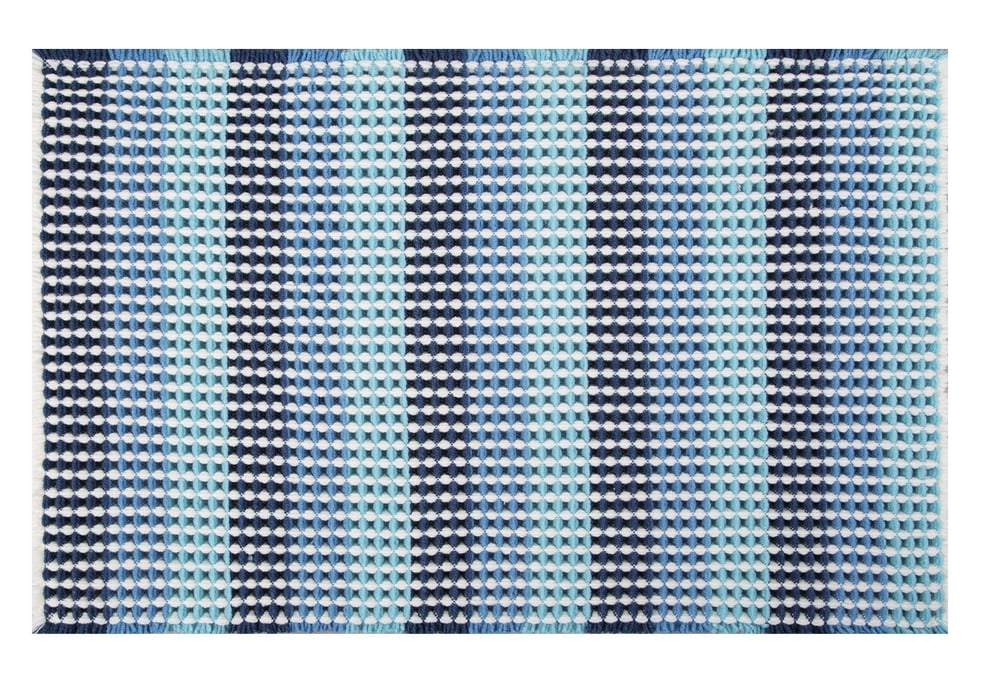 Tappeti de bagno Tappeto da bagno spirella 675260500000 Colore Blu N. figura 1