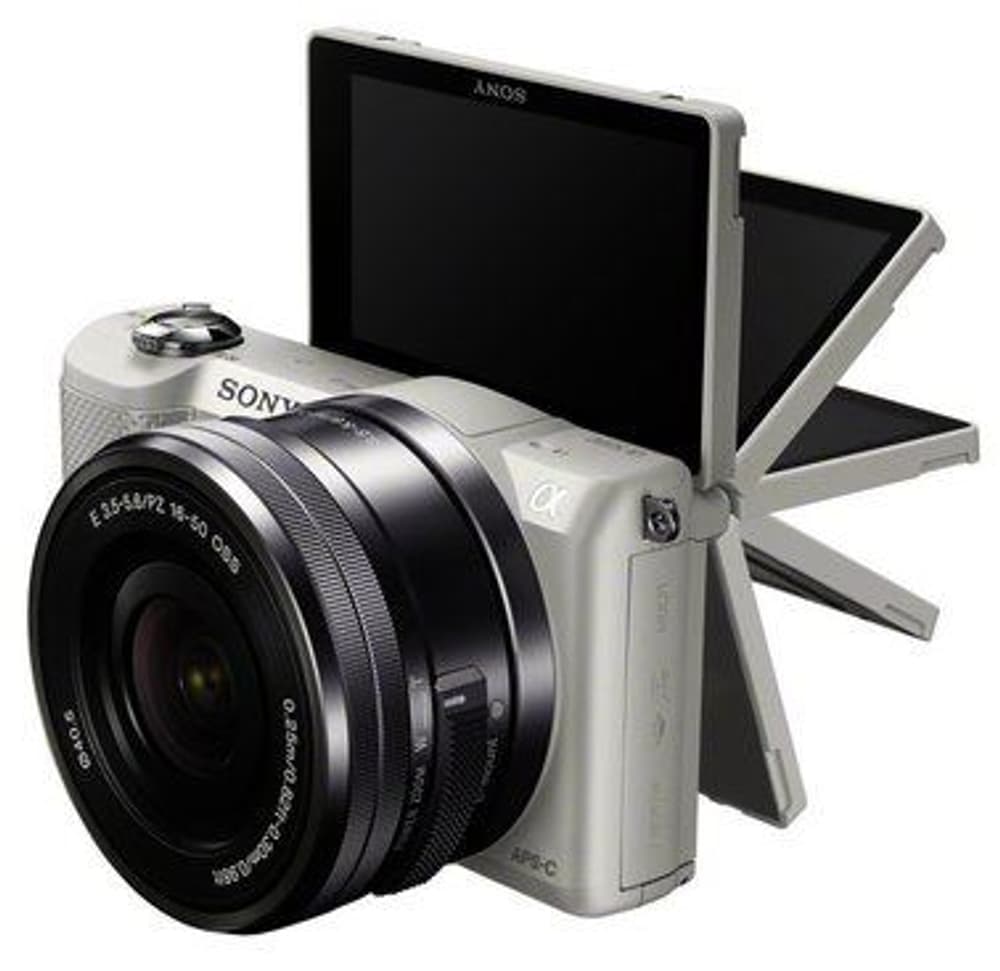 Sony Alpha 5000 Systemkamera weiss Sony 95110014349114 Bild Nr. 1