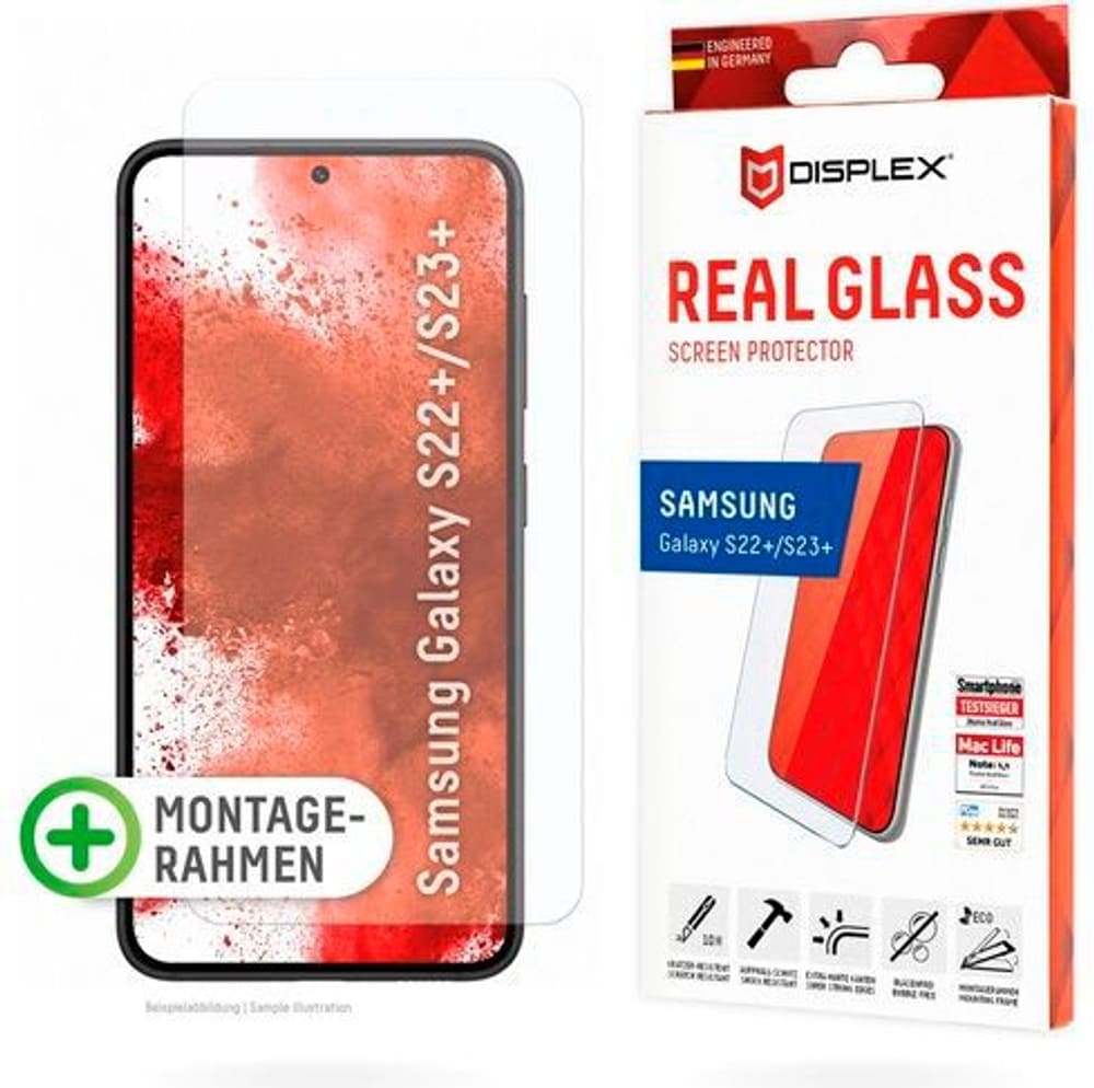 Real Glass Smartphone Schutzfolie Displex 785302415171 Bild Nr. 1