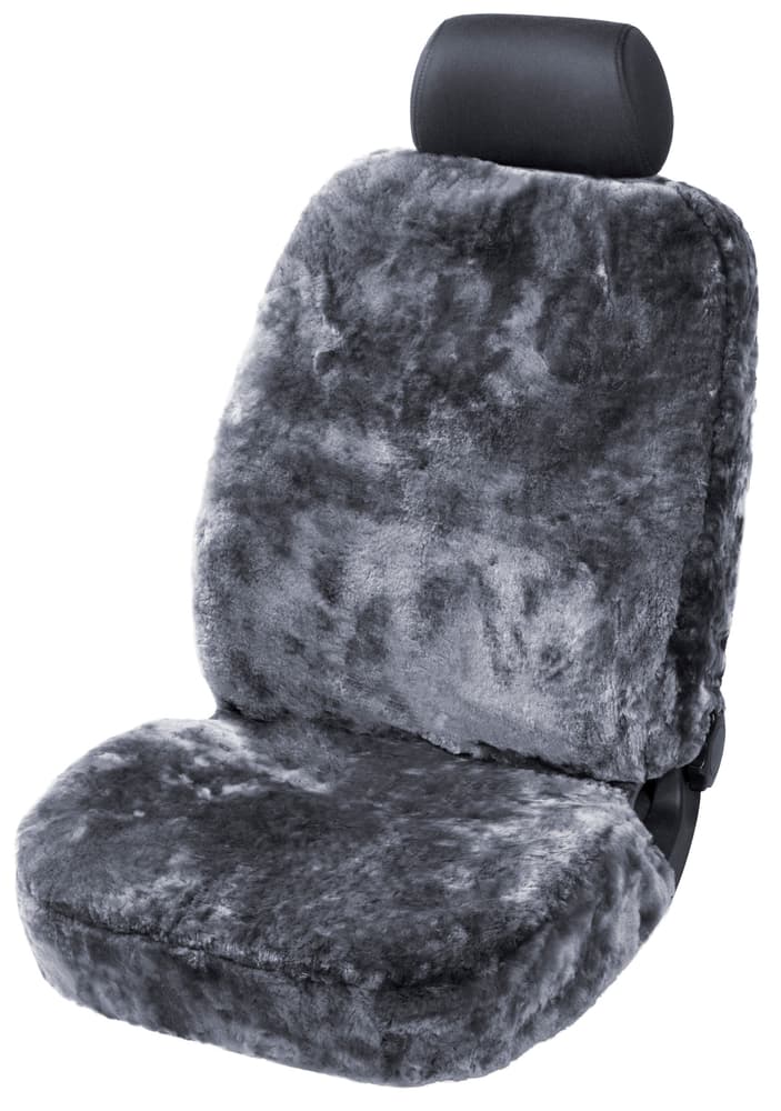 Coprisedile anteriore in pelle d'agnello antracite Rivestimento sedile Miocar 620592400000 N. figura 1