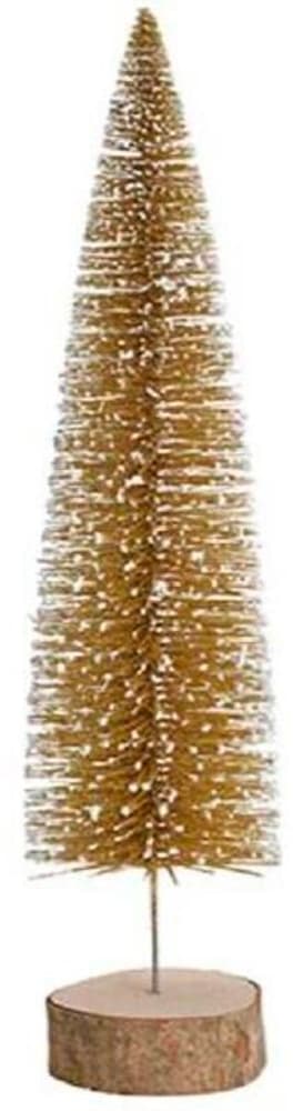 Weihnachtsbaum Gold, 10x34x10cm Deko Figur G. Wurm 785302444244 Bild Nr. 1