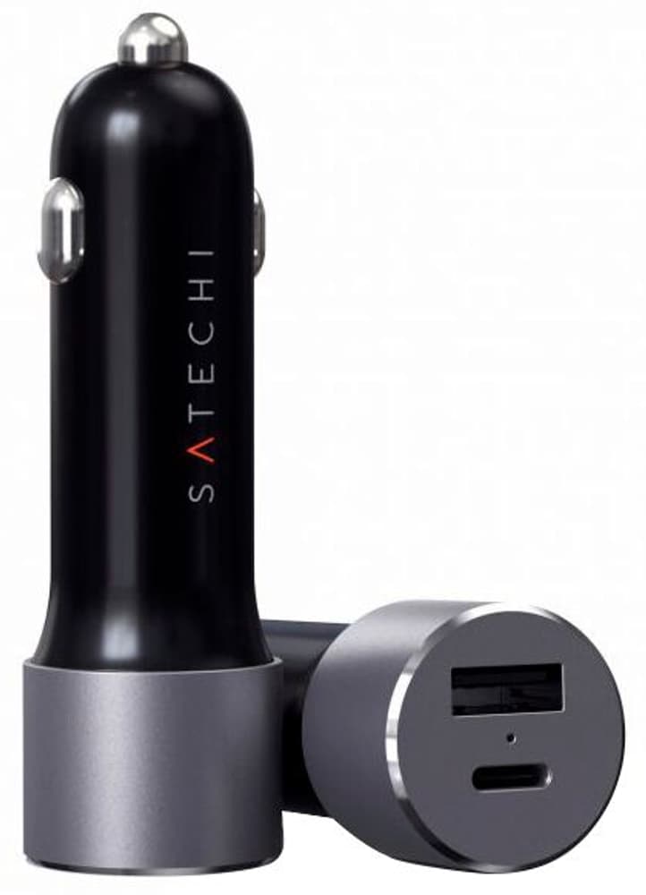 USB Dual Car Charger V2 72W - Space Gray Adattatore per auto Satechi 785300166842 N. figura 1
